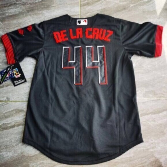 #44 Youth kids Elly De La Cruz City Connect black jersey - Picture 1 of 4